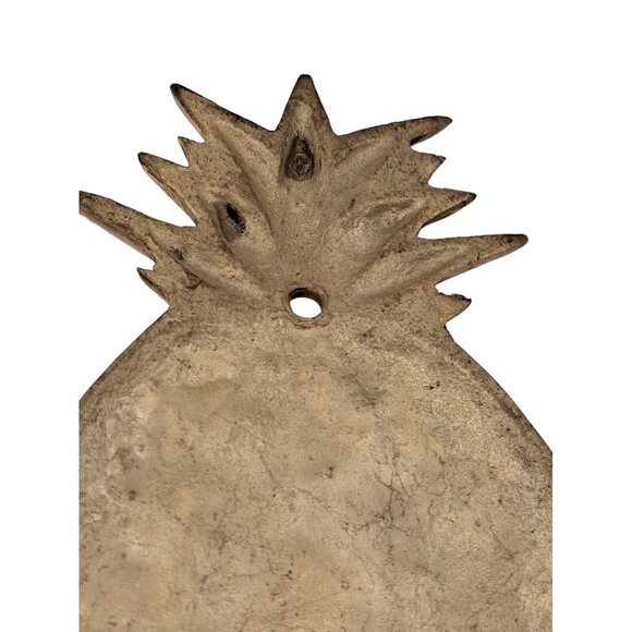Vintage Brass Pineapple Wall Sconces Candle Holders Mid Century Modern MCM  FLAW - Picture 5 of 13